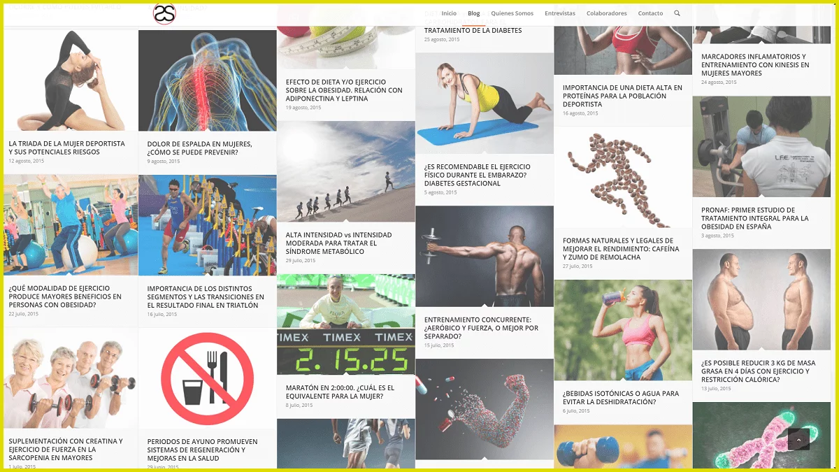 Fisiología del ejercicio: 5 contenidos en Internet que no te puedes perder 4 blog de Fisiología, Salud y Actividad Física FISSAC